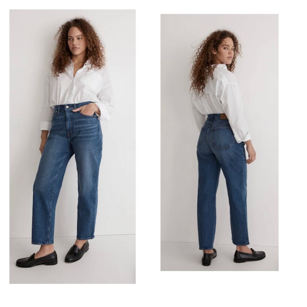 Madewell The Perfect Vintage Straight Jean in Mayfield Wash size 31